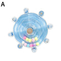Parrot Wheel Parrot Interactive Toy Bird Turntable Hang Toys Sounding Ball Toys Stand Playing Cage Accessories Pet Supplies Bird Oasis Select blue