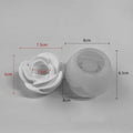 Rose Candle Holder Mold High-Quality Candle Holder Molds Flower Candlestick Silicone Mould Long Pole Candle For Artisan Gifts Oasis Select J-1021