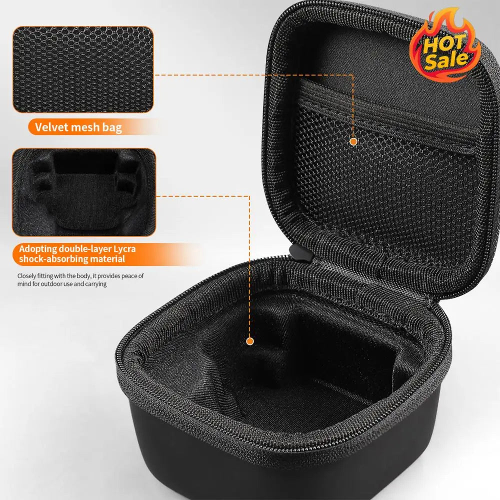Portable Storage Bag for Insta360 Link 2/2C/2 PRO Webcam Accessories with Organizer for Magnetic Mount Cable Adapter Oasis Select
