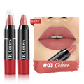 Waterproof Matte Lip Liner Pen Grey Pink Nude Non Stick Cup Long Lasting Contour Tint Crayon Lipstick Sexy Red Makeup Cosmetic Oasis Select 03 Full Size