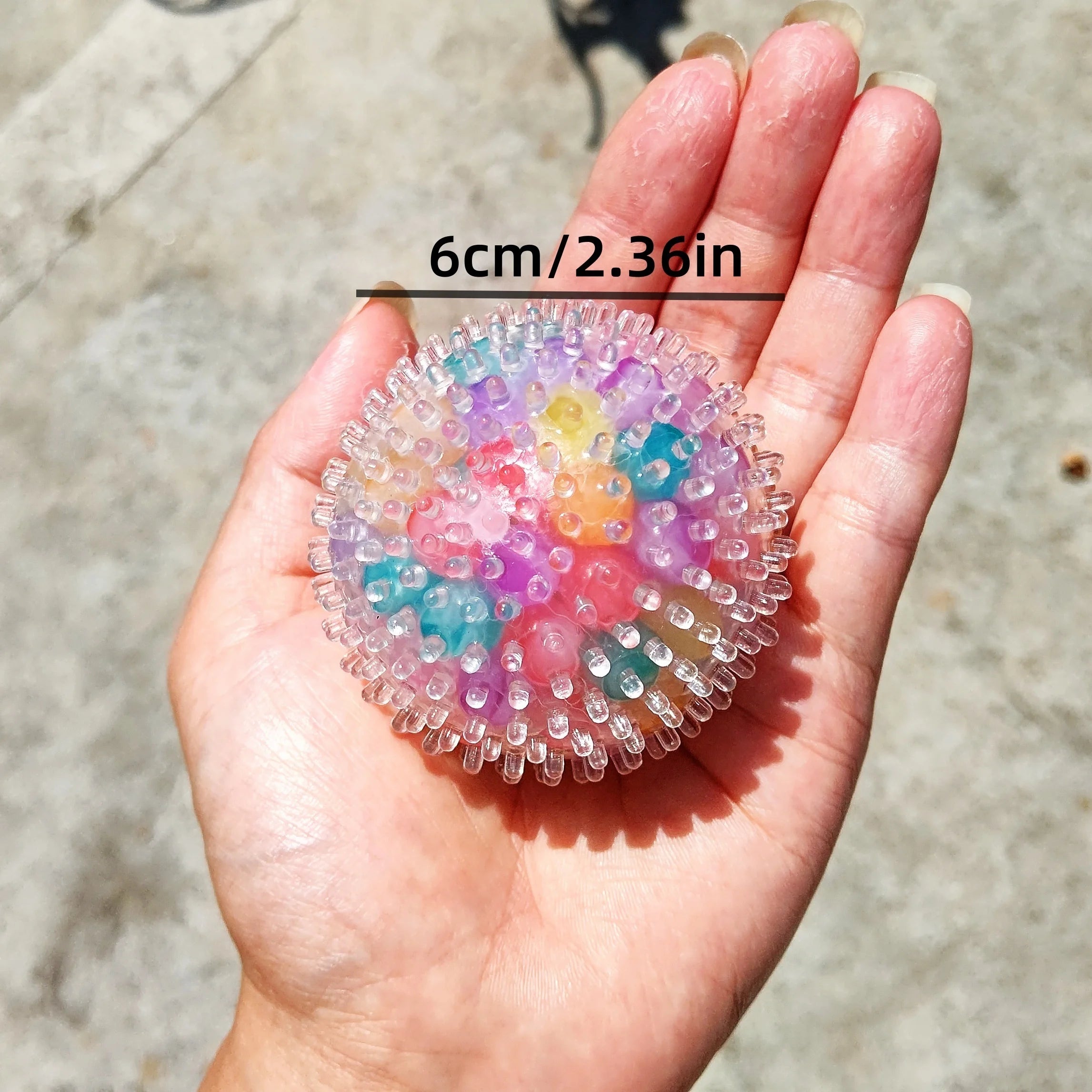 2pcs Squishy Stress Balls Colorful Fidget Toys for Adults, Perfect for Party Favors, Birthday Gifts & Goodie Fillers Decoration Oasis Select