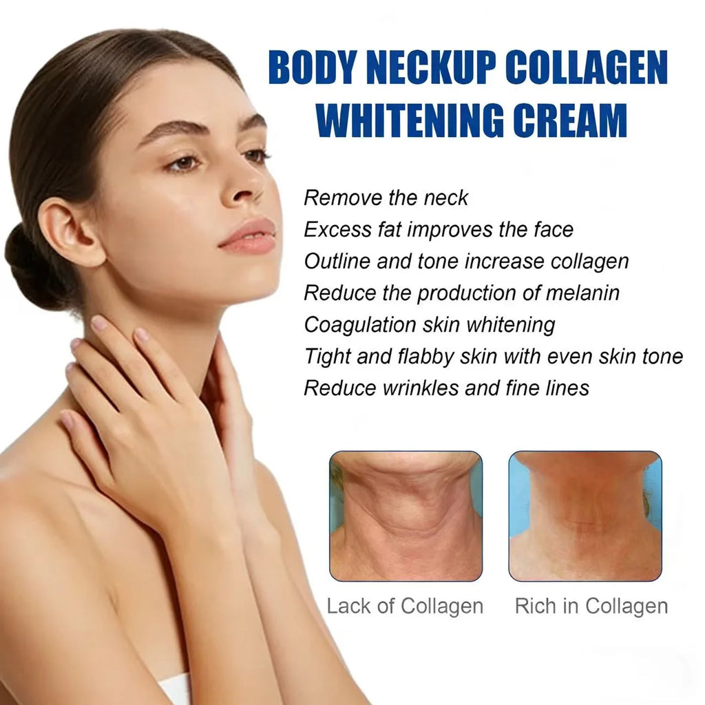 EELHOE Collagen Neck Cream Remove Neck Lines Anti-Aging Firming Lifting Brightening Moisturizing Skin Care Oasis Select