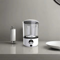 A White 2L Mini Fully Automatic Portable Turbine Led Washing Cup and Compact for Children's Clothing, Underwear, and Socks Oasis Select White