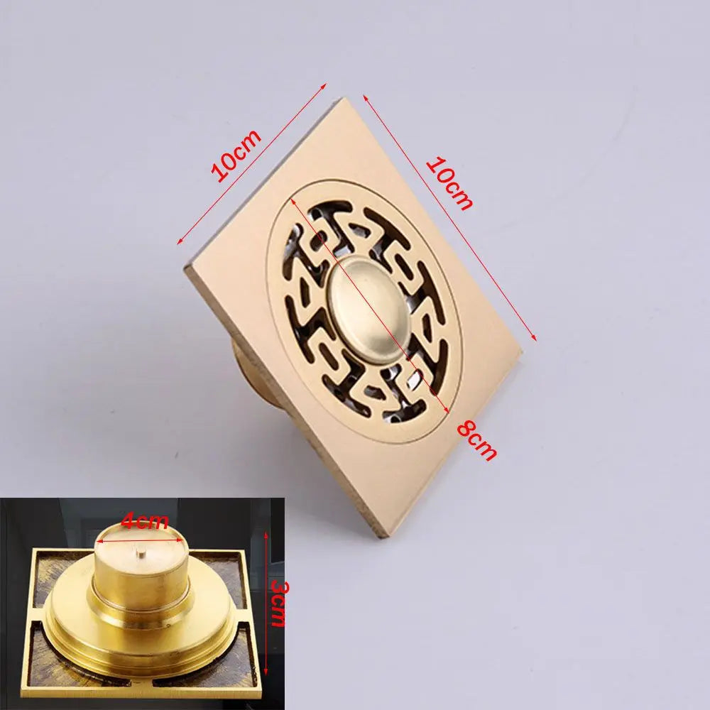 Bathroom Accessories Backflow Preventer Anti-odor Bathroom Drainage Waste Floor Drain Bathtub Shower Drainer Floor Shower Drain Oasis Select