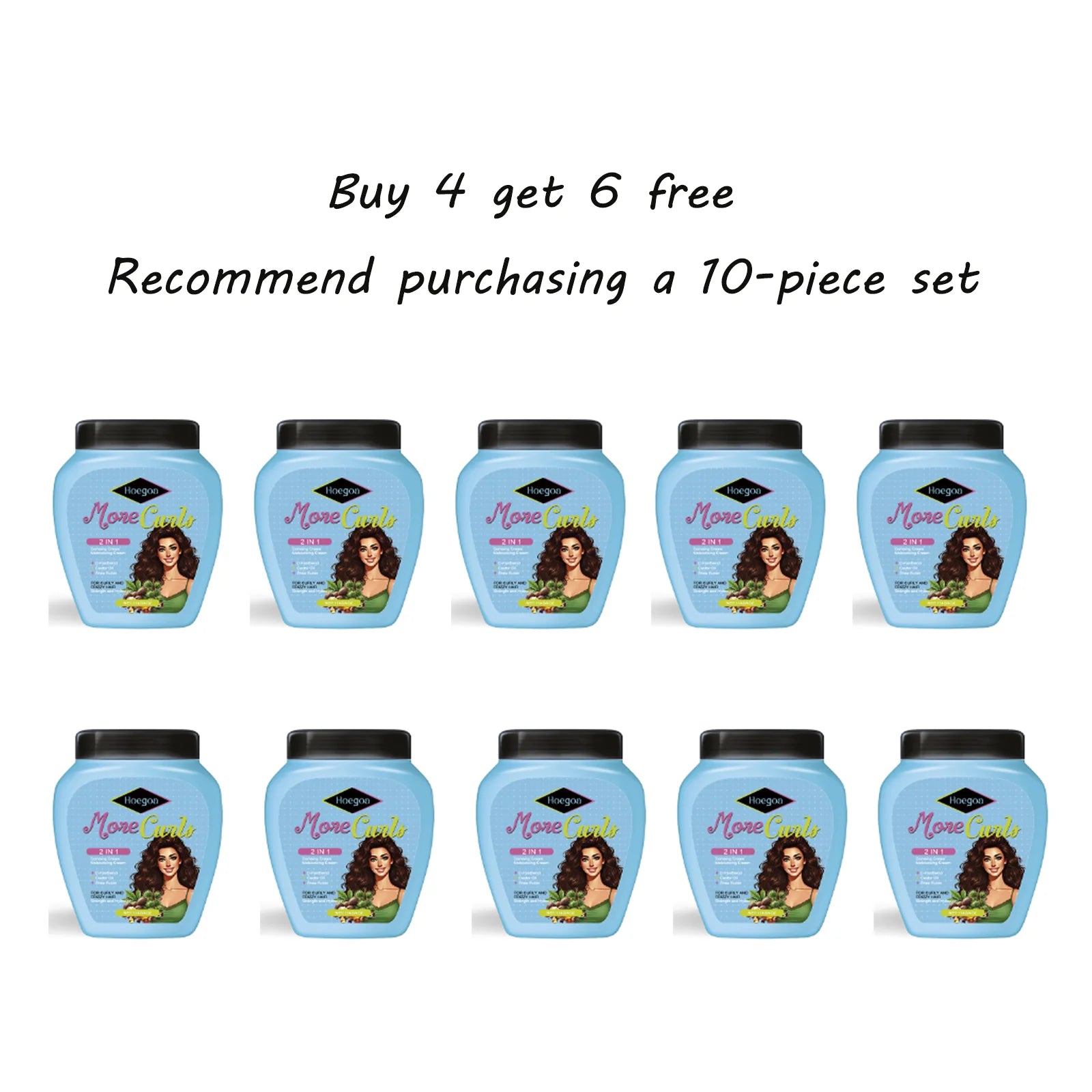 Wash-Free Leave In Conditioner For Curly And Frizzy Hair Hydrate Moisturize Smooth Restore Damaged Non-Sticky Deep Conditioning Oasis Select 114Gx10