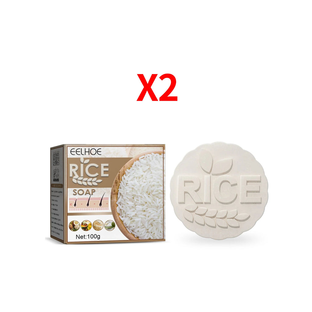 Rice Shampoo Bar – Anti Hair Loss, Nourishing & Strengthening Rice Shampoo Bar Oasis Select 2pcs