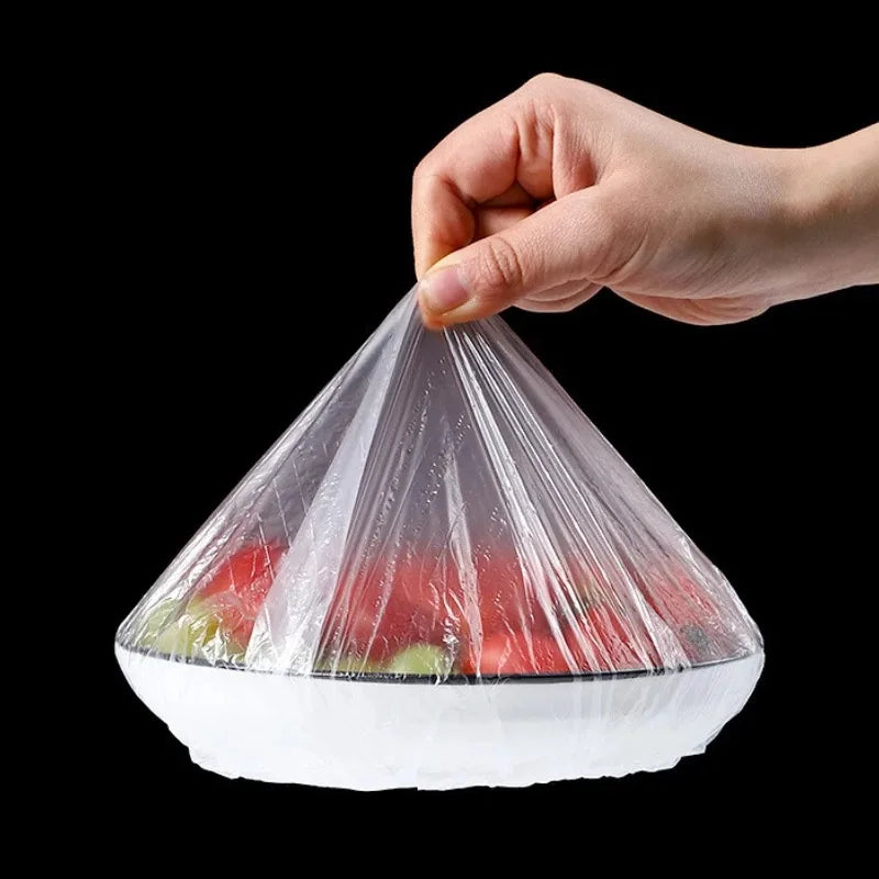 Insect Proof Cling Film Cover Thickened Disposable Cling Film Automatic Closing Cling Film Cover for Kitchen Use Oasis Select