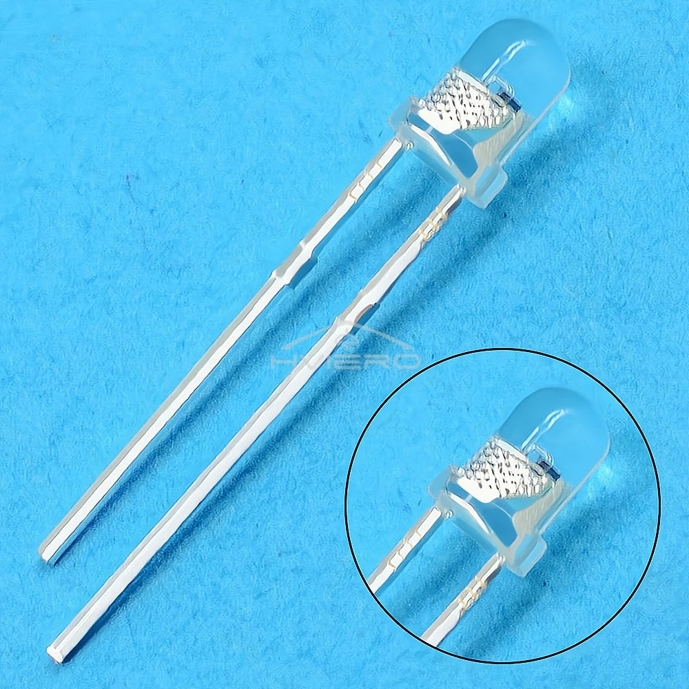 100pcs 3mm RGB Flashing LED Diodes – Fast & Slow Multicolor