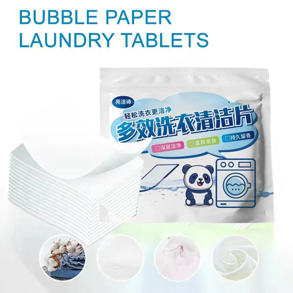 Ultra-Concentrated Laundry Detergent Sheets – Long-Lasting Scent