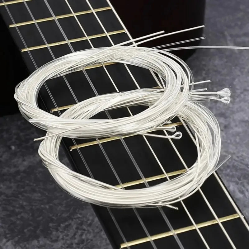 Classical Guitar Strings Hard Tension Corrosion Resistant Sturdy Replacement Strings for Musical Instrument Practice Performance Oasis Select