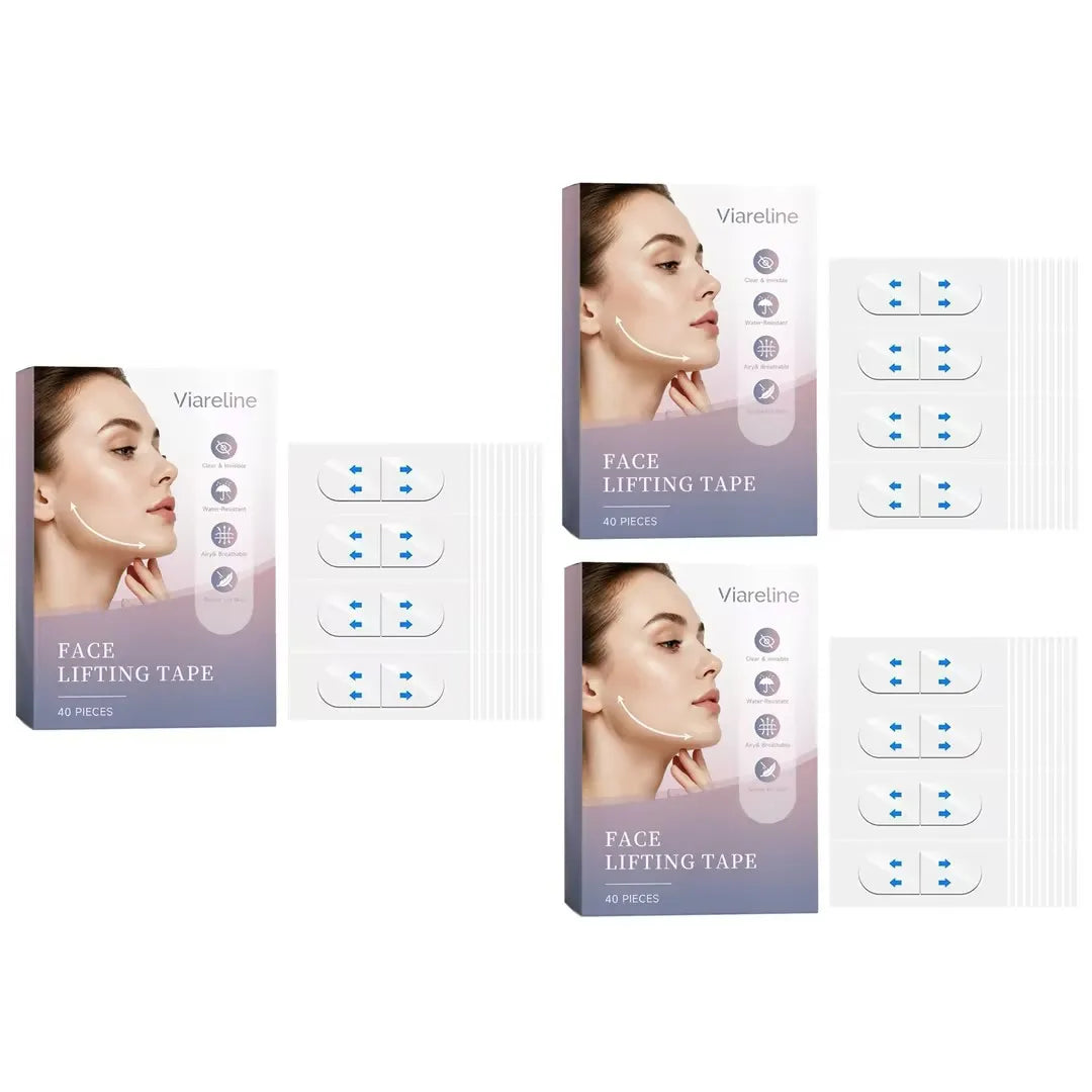 Waterproof Invisible Face Lifting Patch Breathable Clear Instant Oasis Select 120pcs