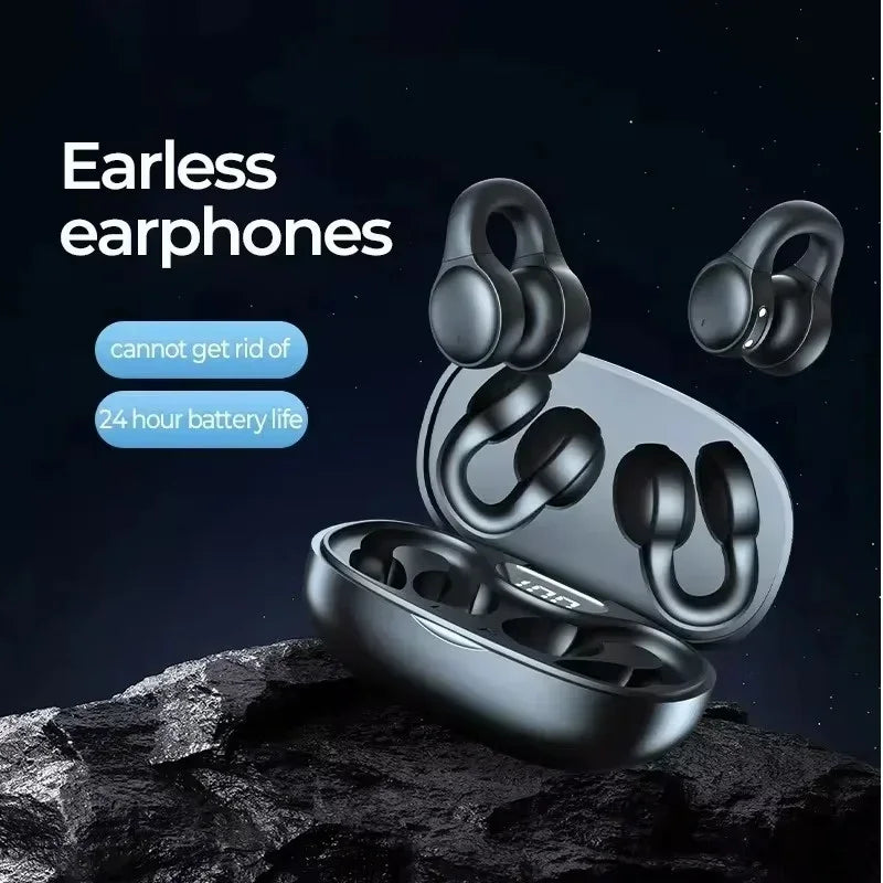 NEW X58 Wireless Earphones Noise Reduction Bluetooth LDE Power Display Earbuds in-Ear Headsets with Mic Touch Control Oasis Select