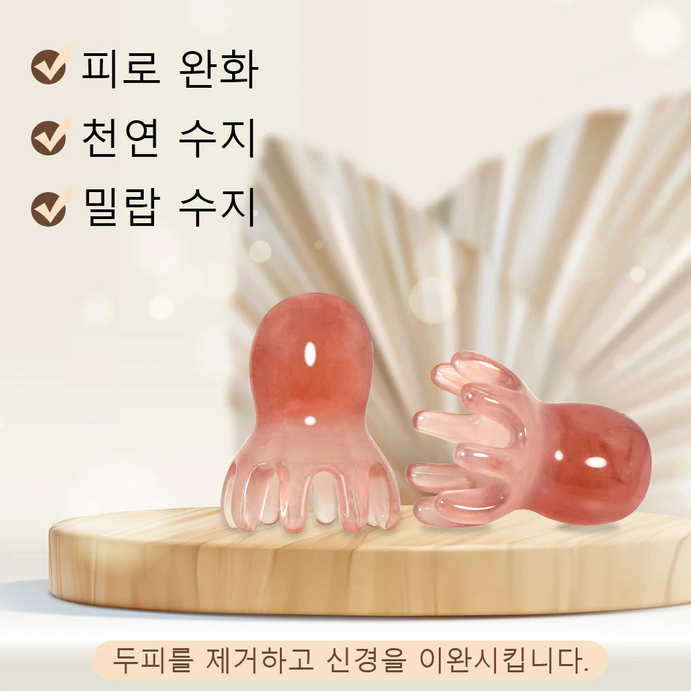 Octopus Scalp Massage Comb – Korean Hair Care Tool Scalp Massage Comb Oasis Select
