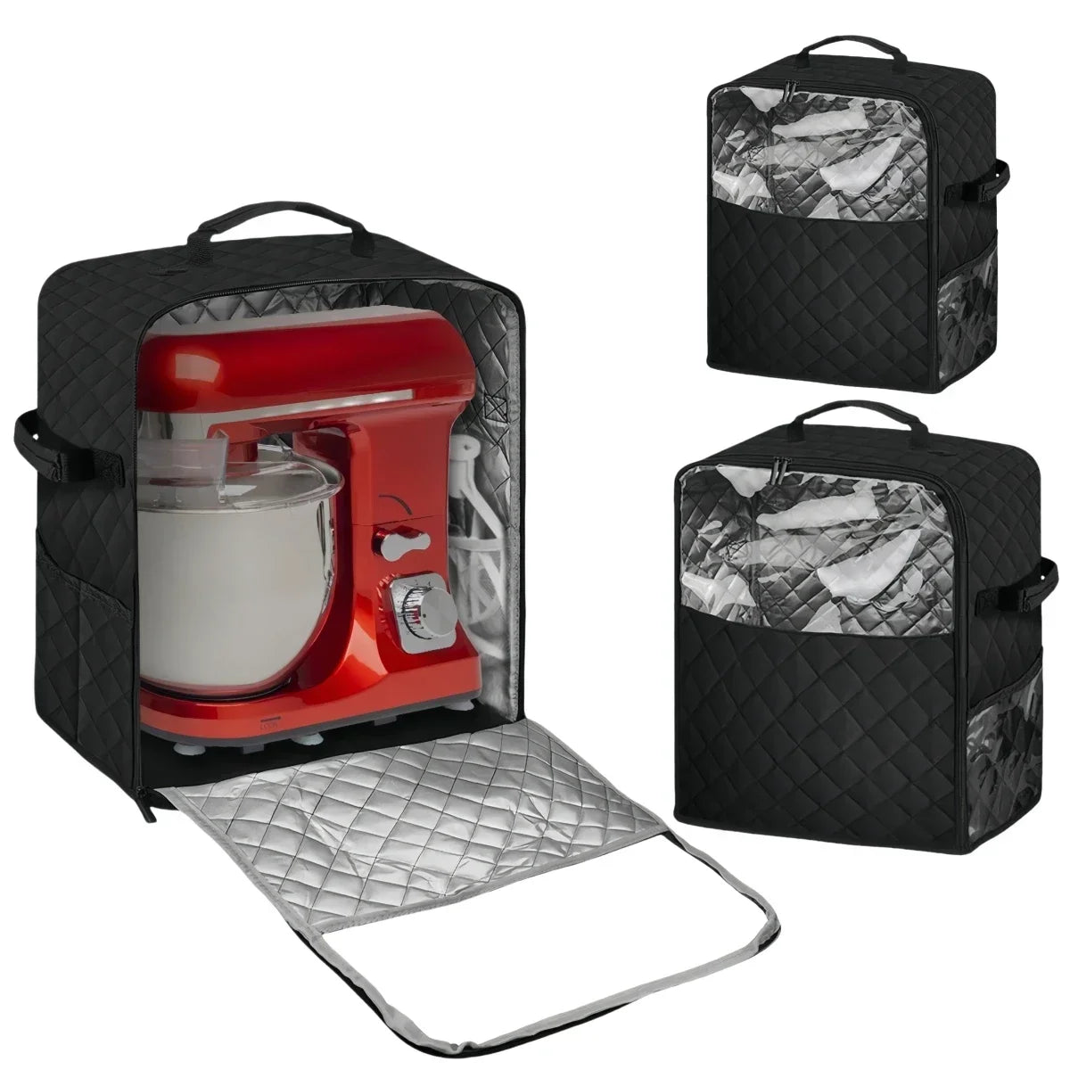 Kitchen Organization 36x23x38cm Dust Cover Appliance Slider Base Cover Appliance Slider Convenient Storage Pockets Oasis Select
