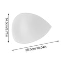 Baseball Caps Shaper Insert Reusable Foldable Portable Hat Reshaper Caps Inner Support Shaper for Adults Lovers Families Friends Oasis Select White