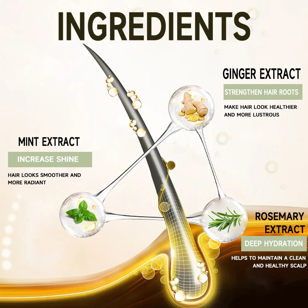 Rosemary Mint Strengthening Hair Mask | Smooth & Nourish