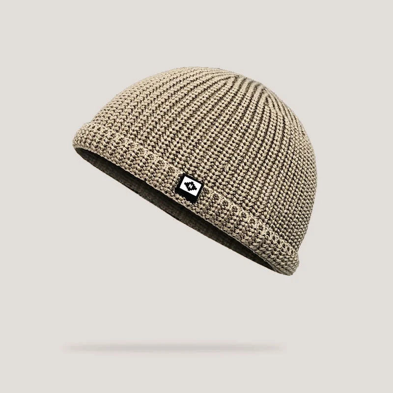 Guapi hat, knitted hat, landlord hat, hip-hop hat, toe cap, small label hat, cloth label hat, adult retro ethnic style Oasis Select 7