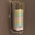 2PCS/1PC-Hanging Closet Organizer for Underwear Socks Panties Space Saving Storage Container Oasis Select Transparent Brown