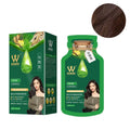 30ml X10PCS Natural Plant Hair Dye, New Botanical Bubble Hair Dye Shampoo for Grey Hair Coverage Coloring Conditioner Shampoo Oasis Select Chestnut brown