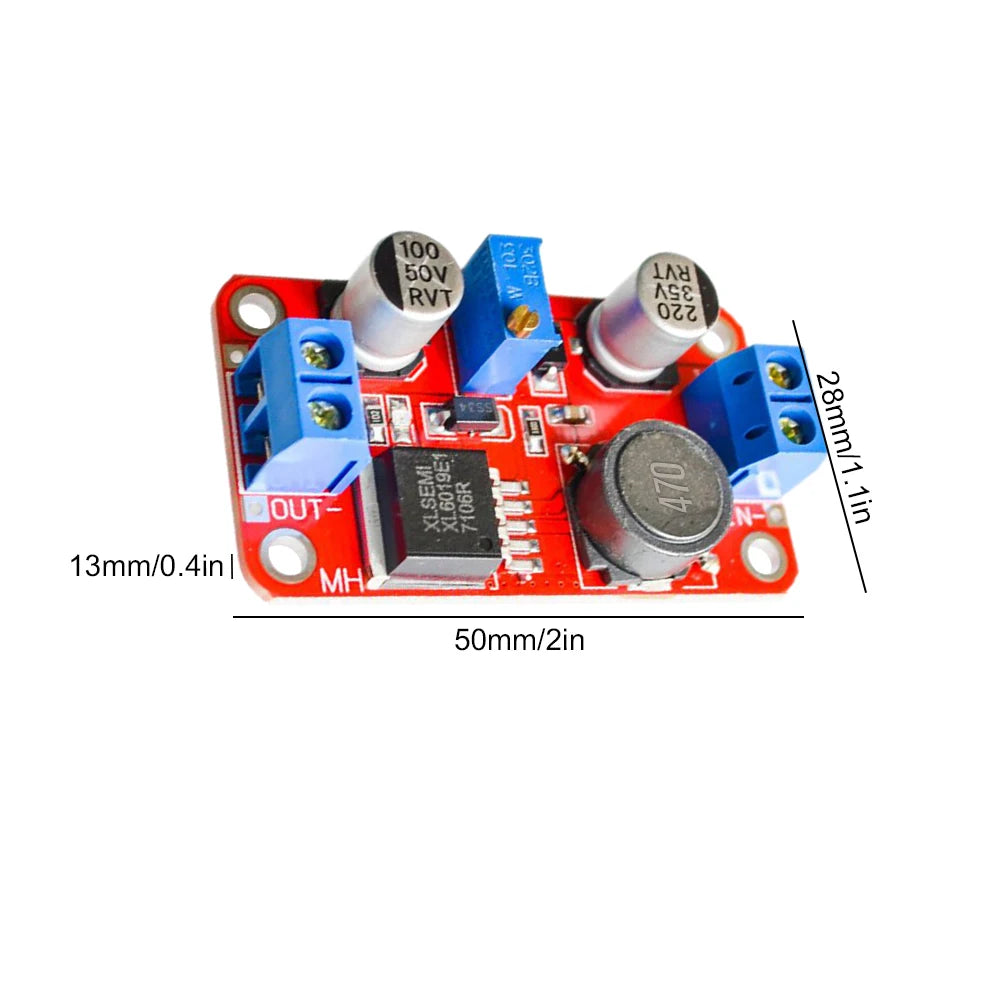 XL6019 DC-DC Step-Up Boost Converter 3V-40V to 5V-45V Module DC-DC Boost Module Oasis Select