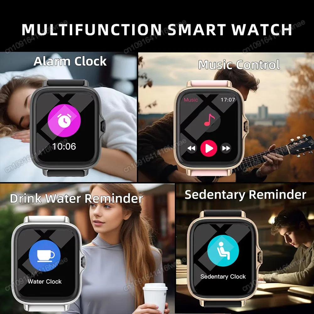 1.83" Smart Watch – Calls, Sleep & Fitness Tracker | iOS & Android