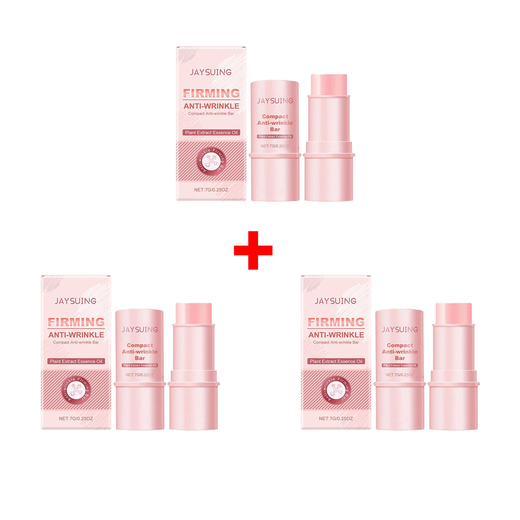 Firming Face Cream Bar Anti-Wrinkle Moisturizng Repair Essential Oil Fade Fine Lines Brightening Smooth Portable Skin Care Stick Oasis Select 3 X 7g boxed