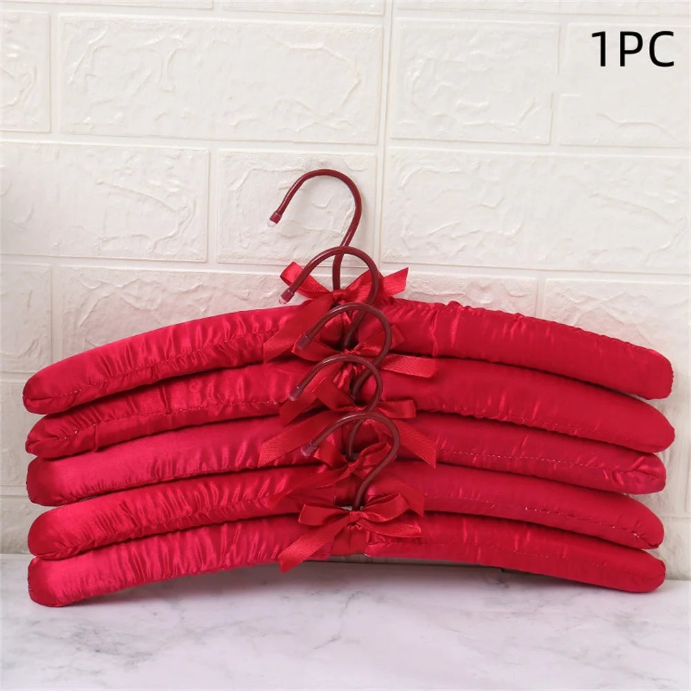Satin Padded Clothes Hanger – Non-Slip, Silk Wrapped & Slim