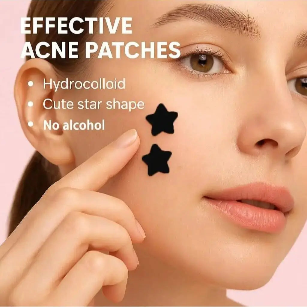 800/400/200pcs/box star shaped - containing tea tree oil acne patch, alcohol free, non irritating absorption of acne secretions Oasis Select