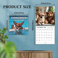 2026 Animal Wall Calendar Dog-Themed January To December Family Planner 2026 Wall Planner for Home Bedroom School Work Apartment Oasis Select Calendar