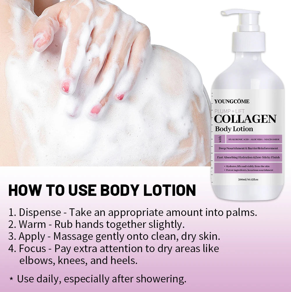 YOUNGCOME Collagen Body Lotion – Firming & Deep Hydration