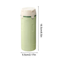 4 In 1 Dispenser Portable Travel Bottles With Labels Leakproof Toiletry Container For Perfume Shampoo Conditioner Lotion Oasis Select Green