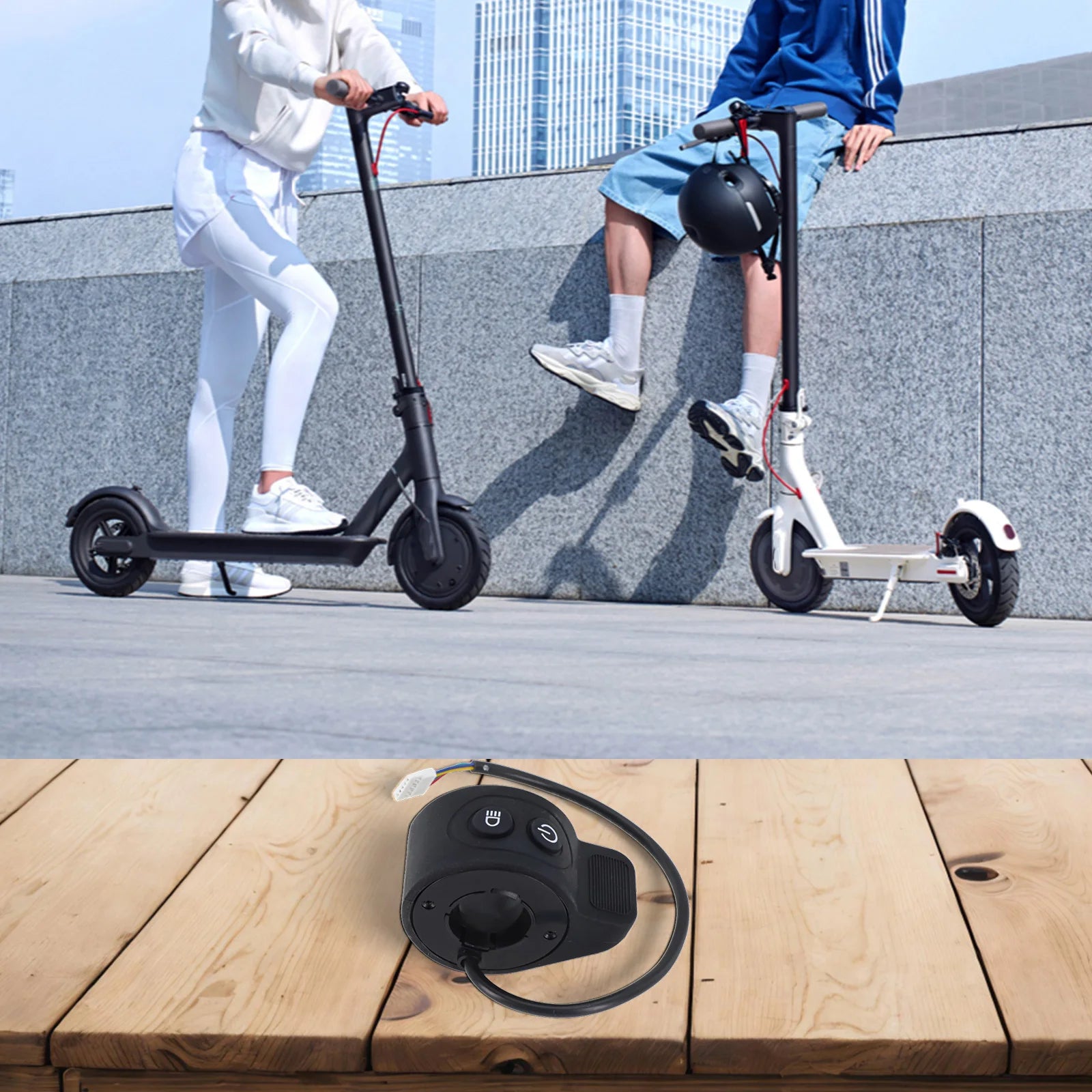 Electric Scooter Accelerator Parts Spare Speed Controller Accessories Easy Installation High Quality Long Lasting Oasis Select