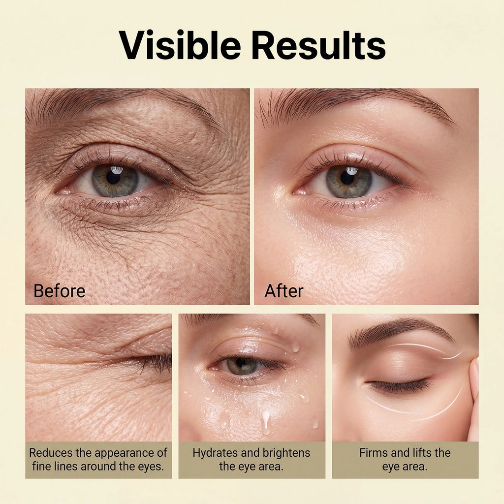 2026 New Collagen Eye Cream Stick Lifting Firming Hydrating Eye Balm Fine Lines Dark Circles Eye Balm Firming Eye Serum Stick Oasis Select