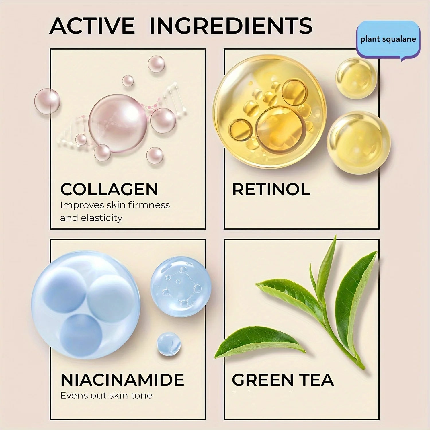 Collagen Face Cream | Retinol, Niacinamide & Hyaluronic Acid Collagen Face Cream Oasis Select