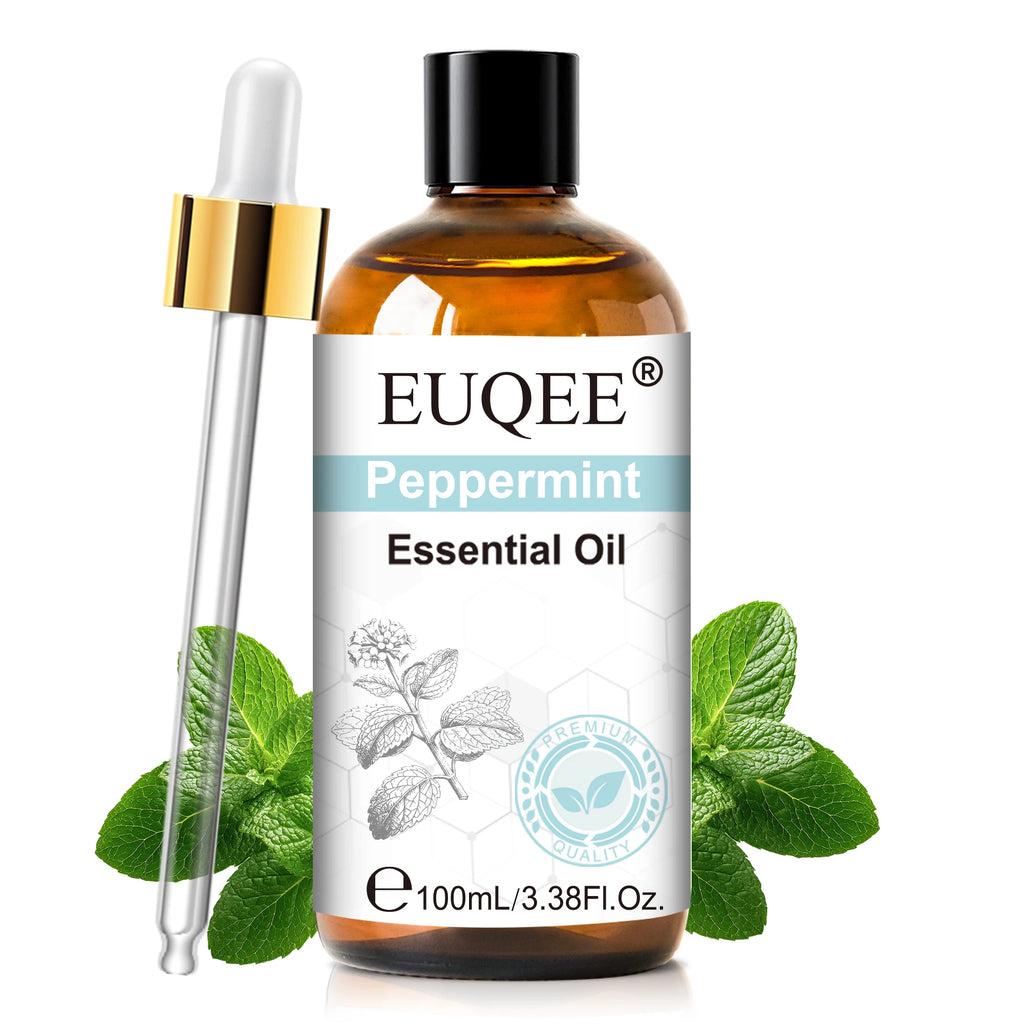 EUQEE 100ml Essential Oils – Lavender, Vanilla, Lemon & Cinnamon