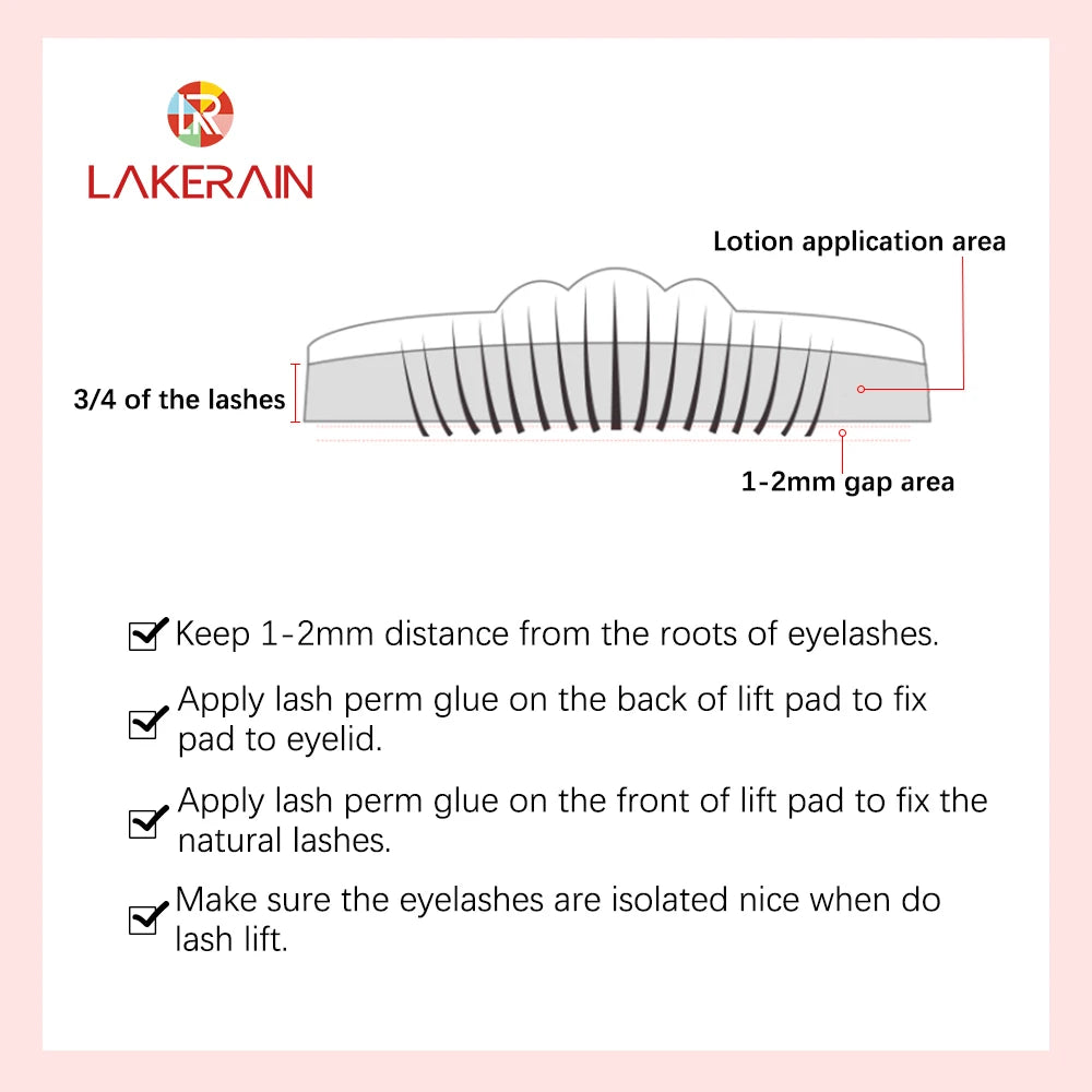 Lakerian Upgrade Version Lash Lift Kit Semi-Permanent Lifting Curling Eyelashes Lash Set Perm Eyelash Enhancer Makeup Tools Oasis Select