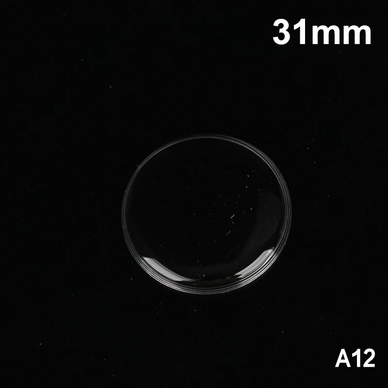 Watch Acrylic Crystal Watch Lens Organic Glass Mirror Replacement Parts 28MM-32.2MM @#X Oasis Select MR-04