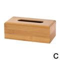 Bamboo Tissue Box Cover 23x12cm | Wooden Napkin Holder Tissue Box Cover Oasis Select 23x12x8cm