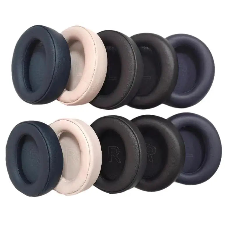 2Pcs Headphones Earmuffs Mesh Memory Covers Sponge Protein Earphone Pads For Anker Soundcore Life Q30 Q35 Replacement Earpads Oasis Select
