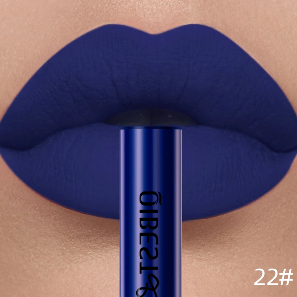 QIBEST Matte Liquid Lipstick – Long-Lasting Velvet Lip Gloss