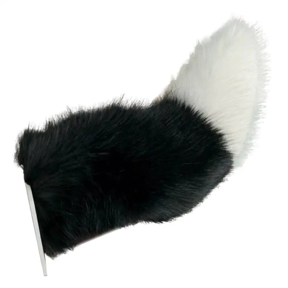 Car Rear Decorative Tail Plush Tail Ornament Motorcycle Plush Tail Decoration Accessories Easy To Use For Backpack Luggage Oasis Select E