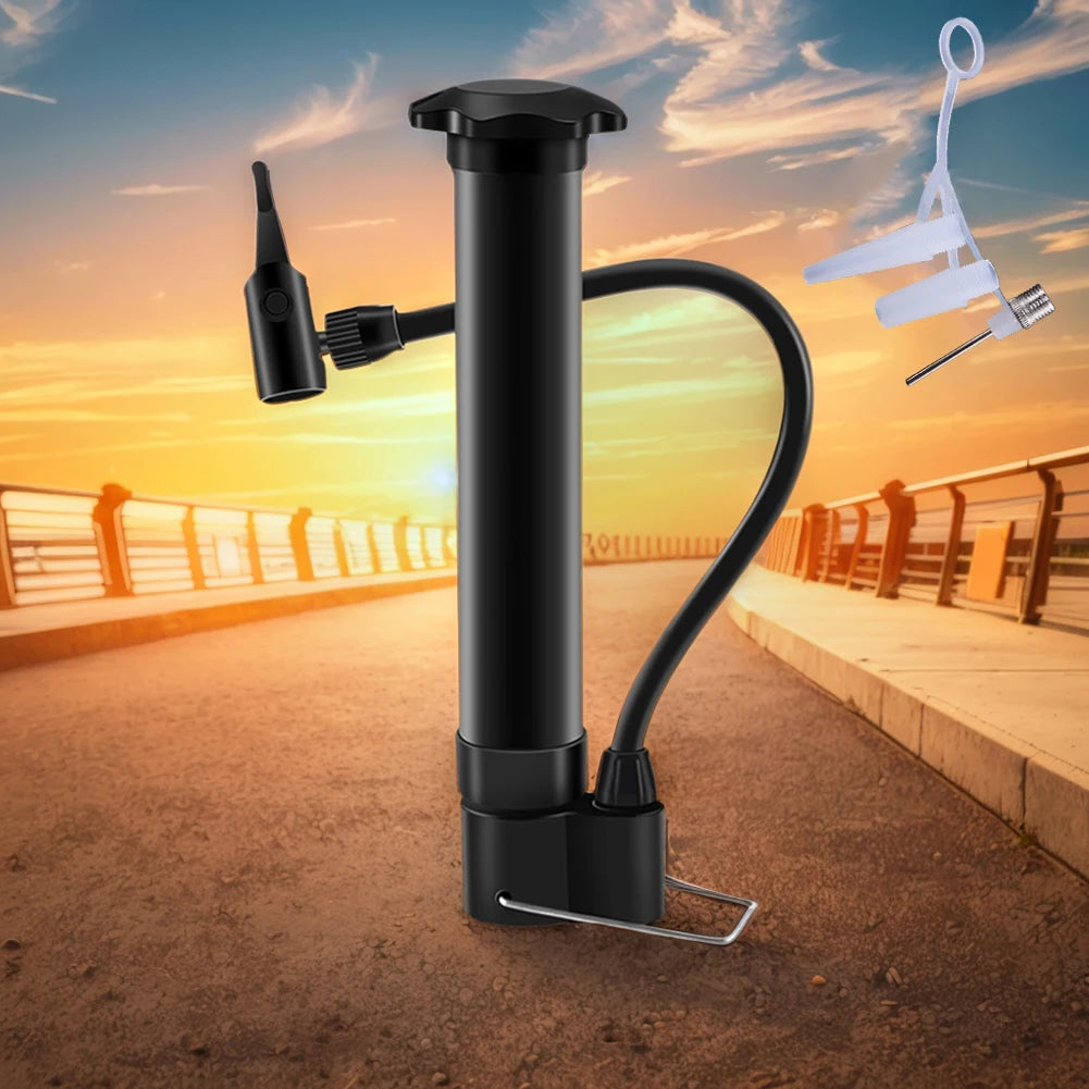 80PSI MTB Bicycle Pump – Schrader Valve Lightweight Inflator Bicycle Tire Pump Oasis Select