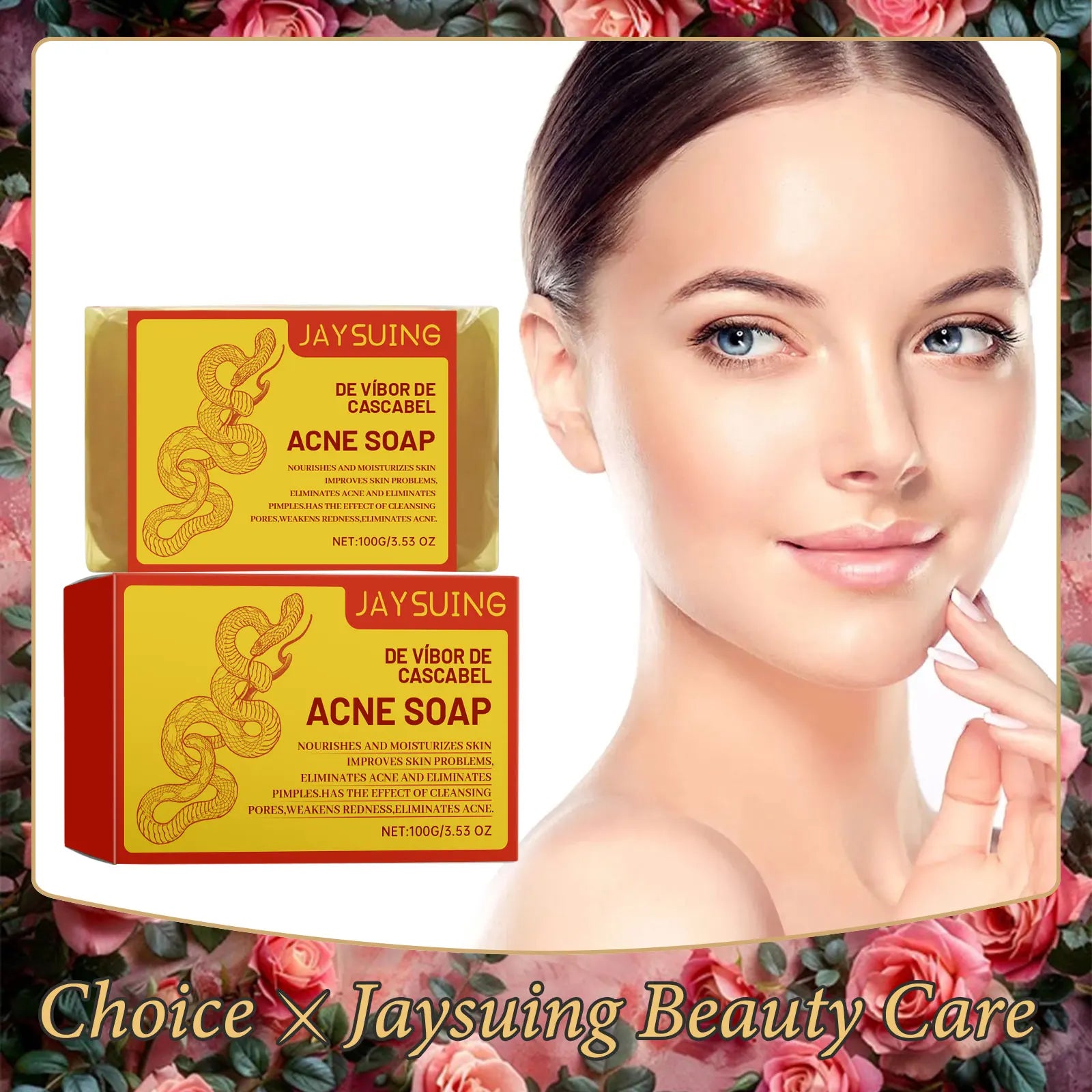 Jaysuing Acne Treatment Soap – Oil Control & Skin Lightening 100g Acne Cleansing Soap Oasis Select