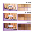 8 Shade Cream Concealer Palette Waterproof Full Coverage Multi-Function Cream Blemishes & Cover Long-Lasting Korean Makeup Oasis Select 3 Colors