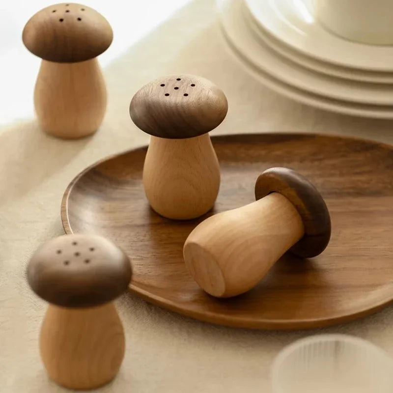 Creative Mushroom Shaped Toothpick Box Easy To Operate Convenient Large Capacity, and The Sealing Ring Does Not Come Off Oasis Select