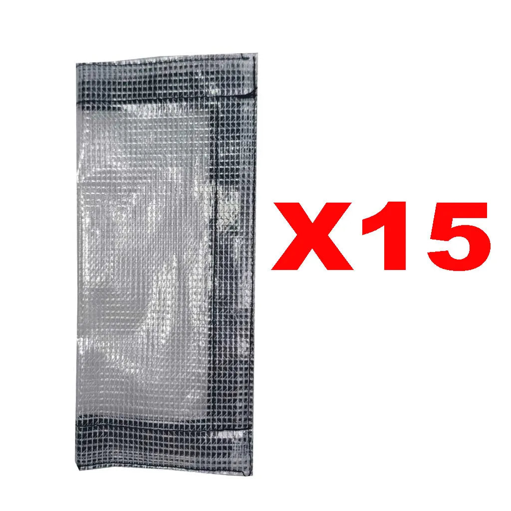 Fishing Bait Cover Durable PVC Lure Wraps Fishing Tackle Gear Keeper Outdoor Fishing Bait Storage Bag Oasis Select 15 Piece