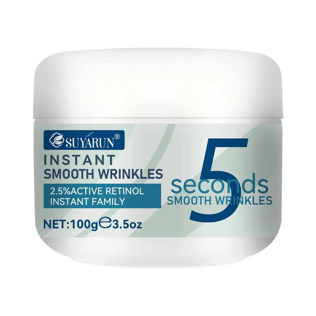 SUYARUN SUYARUN 5-Second Anti-Wrinkle Cream with Collagen & Hyaluronic Acid Anti-Aging Face Firming Moisturizer for All Type. Oasis Select 100g
