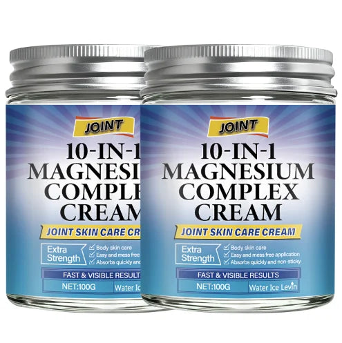 10-in-1 Magnesium Complex Cream with Collagen & Retinol Body Moisturizer Cream Oasis Select Beige 100g