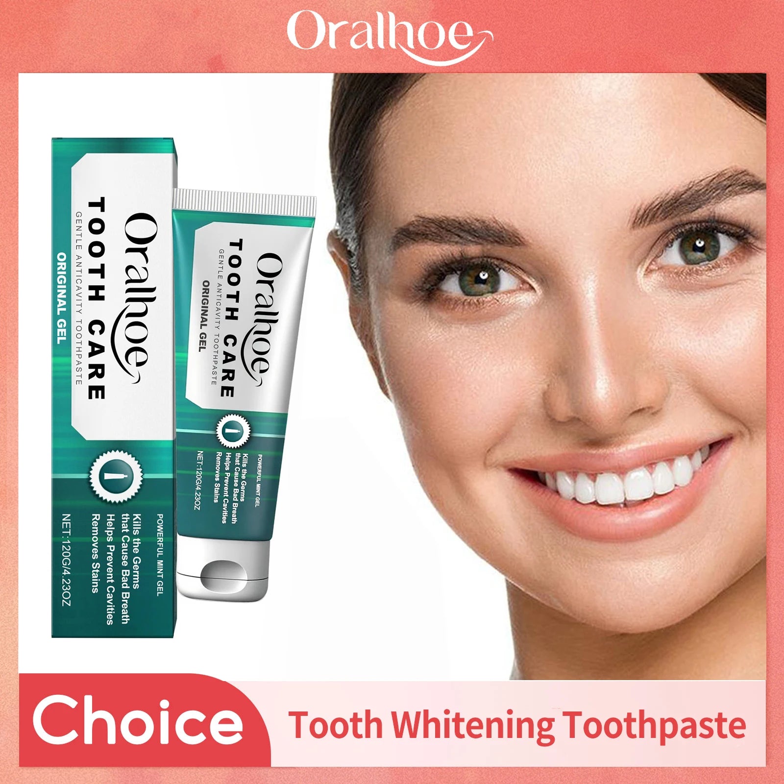 Caries Removal Toothpaste Remove Plaque Stains Teeth Whiten Reduce Bad Breath Deep Cleansing Oral Dental Brightening Toothpaste Oasis Select