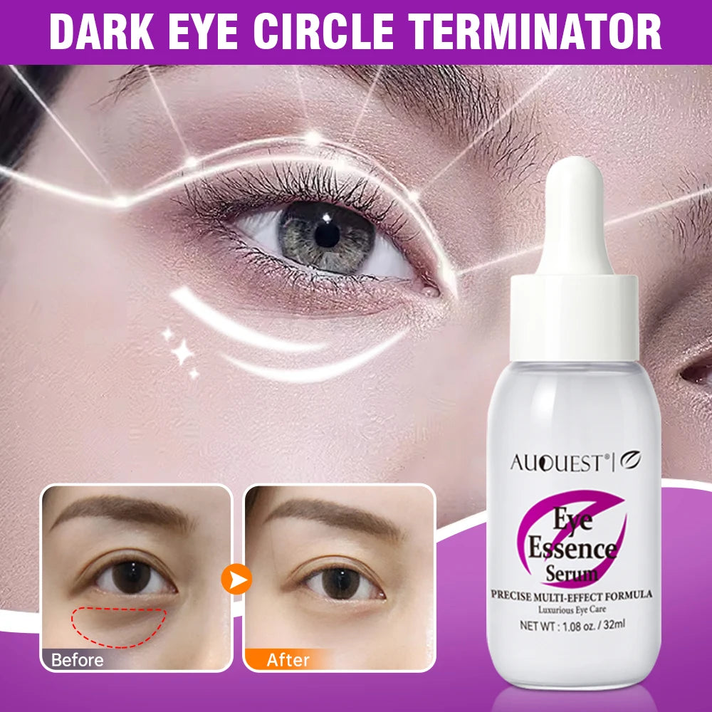 Eye Serum Skin Care Dark Circles Removal Eye Bags Anti-puffiness Anti Wrinkle Lift Firm Moisturize Nourish Whitening Eye Essence Oasis Select